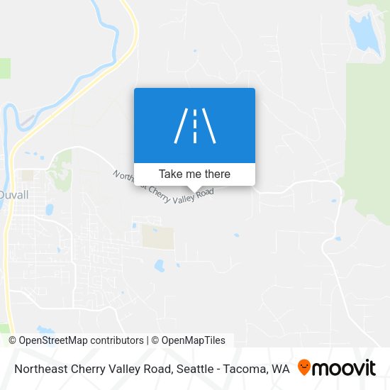 Mapa de Northeast Cherry Valley Road