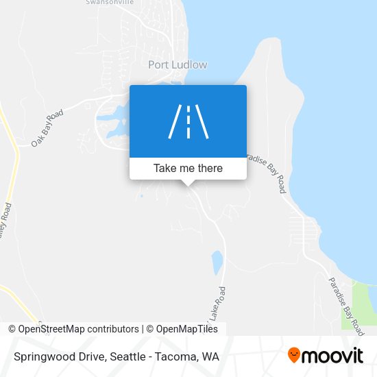 Springwood Drive map