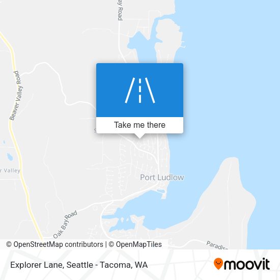 Explorer Lane map