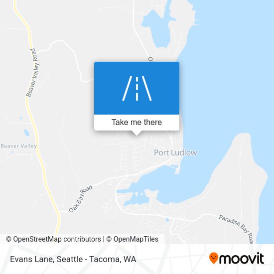 Mapa de Evans Lane