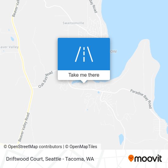 Mapa de Driftwood Court