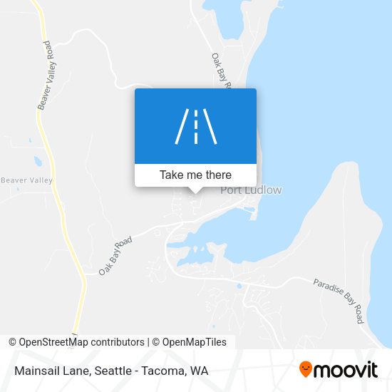 Mainsail Lane map
