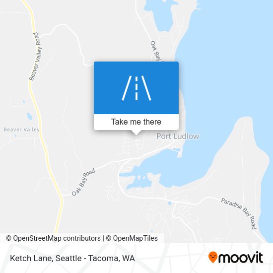Mapa de Ketch Lane