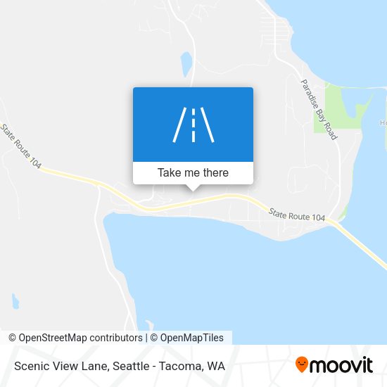 Mapa de Scenic View Lane