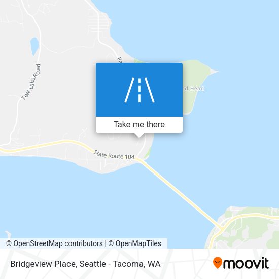 Mapa de Bridgeview Place