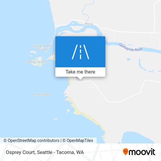 Osprey Court map