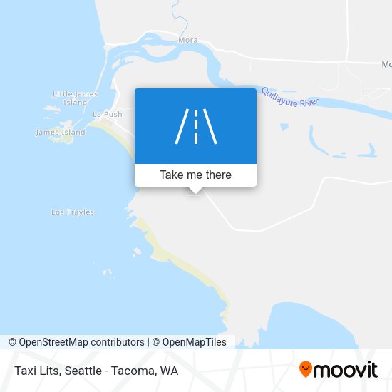 Taxi Lits map