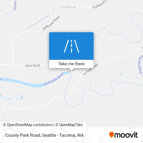 County Park Road map