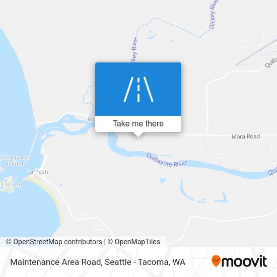 Maintenance Area Road map