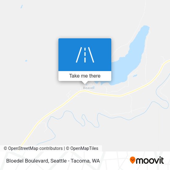 Mapa de Bloedel Boulevard
