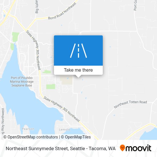 Northeast Sunnymede Street map
