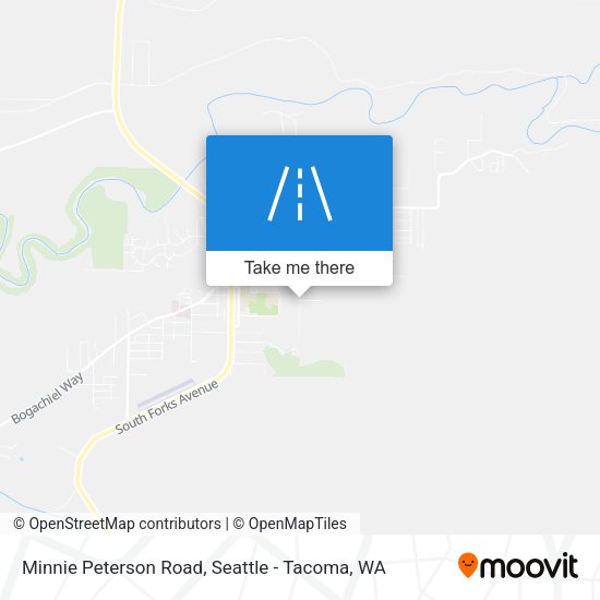 Mapa de Minnie Peterson Road