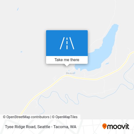 Mapa de Tyee Ridge Road
