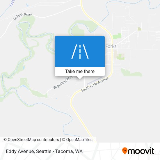 Mapa de Eddy Avenue