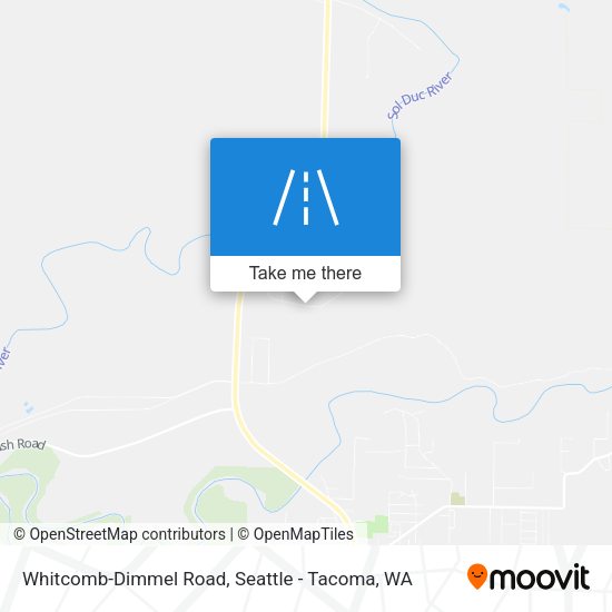 Mapa de Whitcomb-Dimmel Road