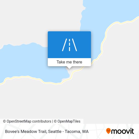 Bovee's Meadow Trail map