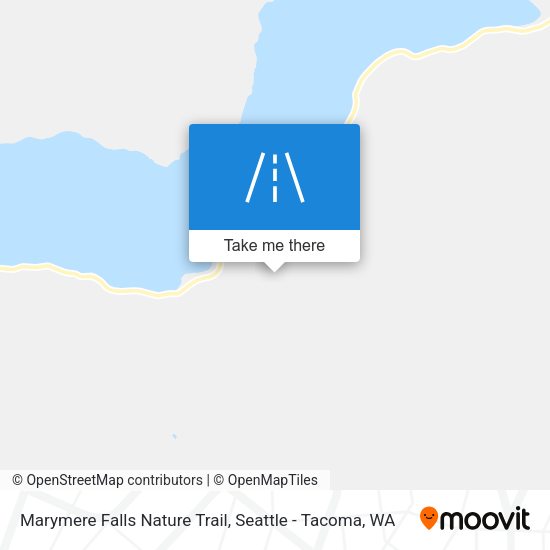 Marymere Falls Nature Trail map