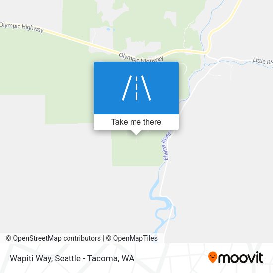 Wapiti Way map