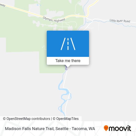Madison Falls Nature Trail map