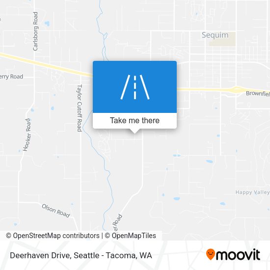 Deerhaven Drive map