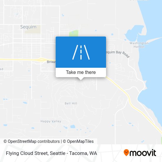 Flying Cloud Street map