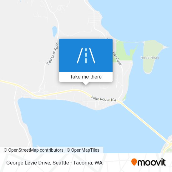 George Levie Drive map