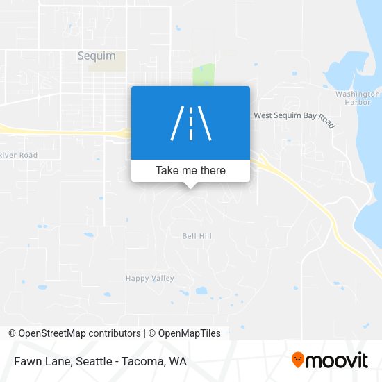 Fawn Lane map