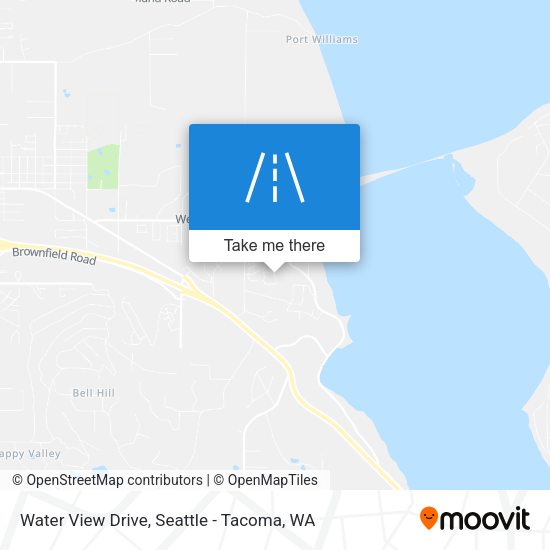 Water View Drive map