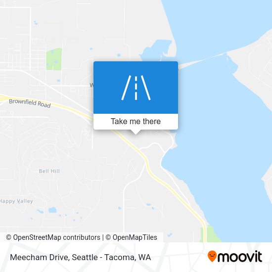 Meecham Drive map