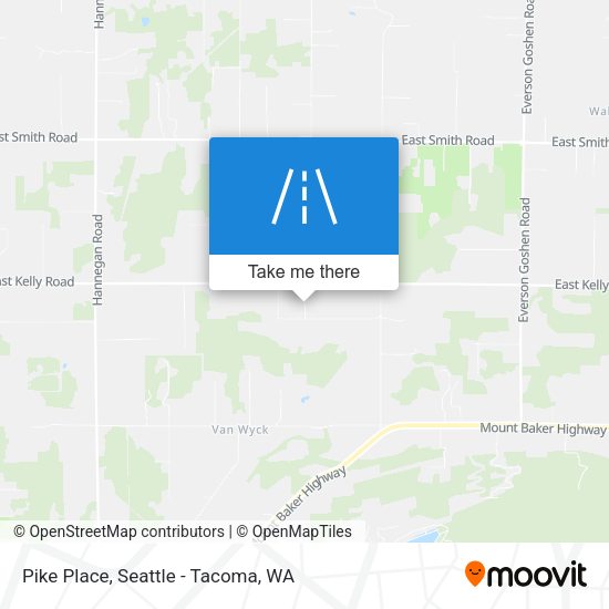 Pike Place map