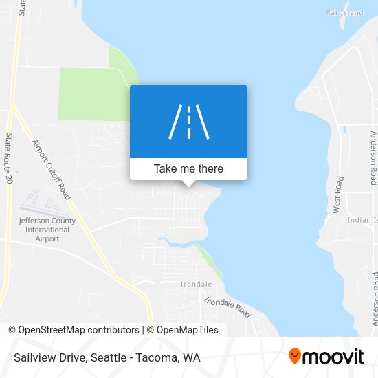 Mapa de Sailview Drive