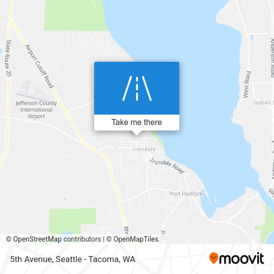 5th Avenue map