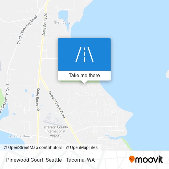 Pinewood Court map