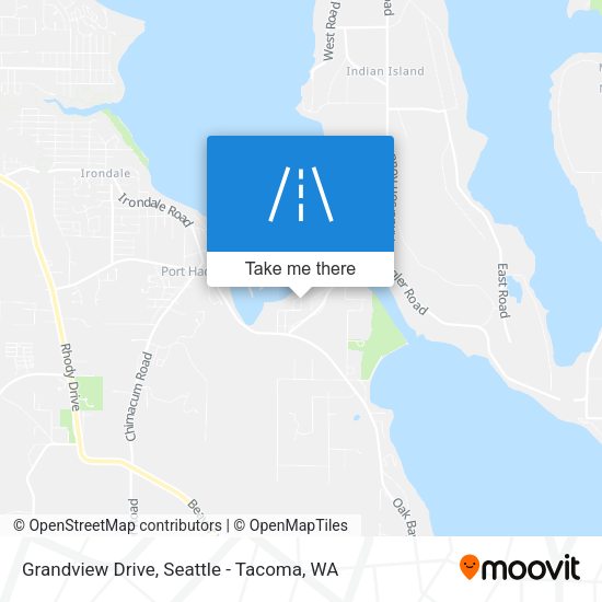 Grandview Drive map