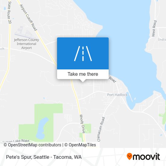 Mapa de Pete's Spur