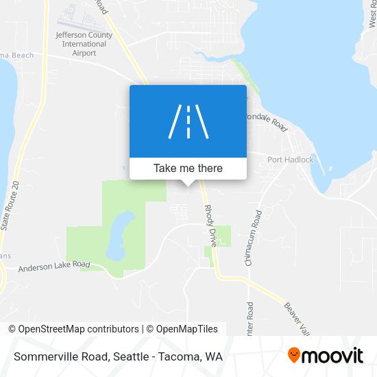 Sommerville Road map