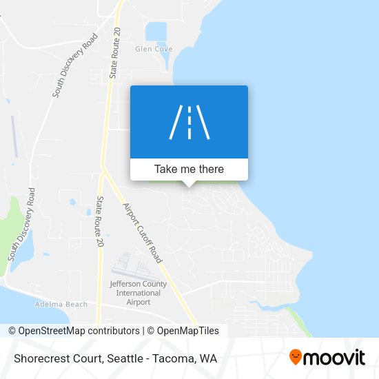 Mapa de Shorecrest Court