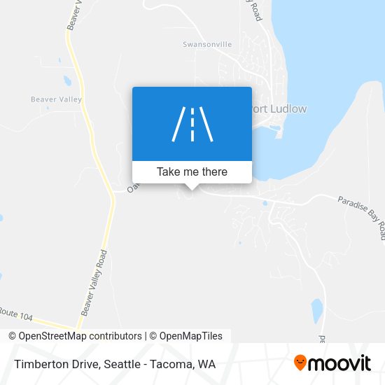 Timberton Drive map