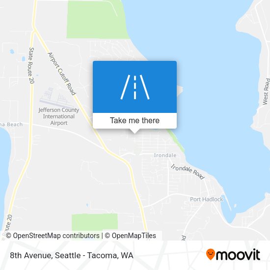 Mapa de 8th Avenue