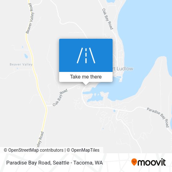 Mapa de Paradise Bay Road