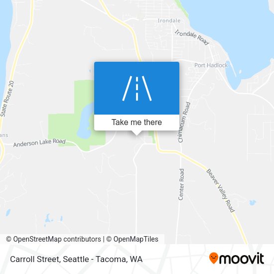 Carroll Street map