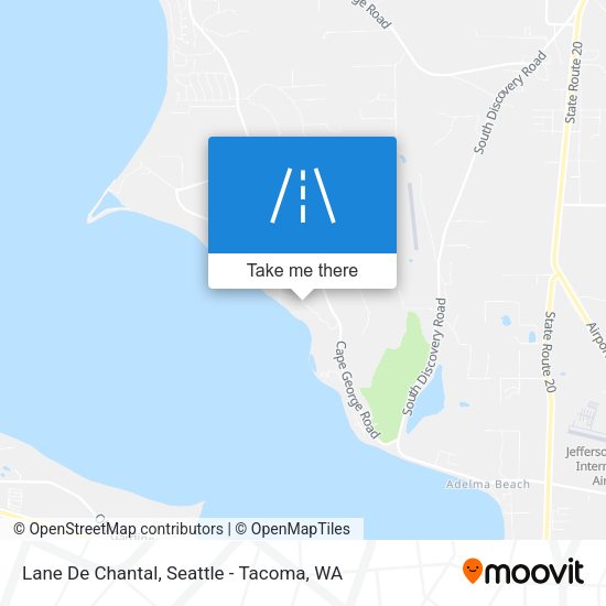 Mapa de Lane De Chantal