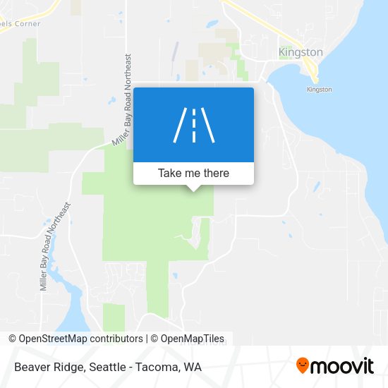 Beaver Ridge map