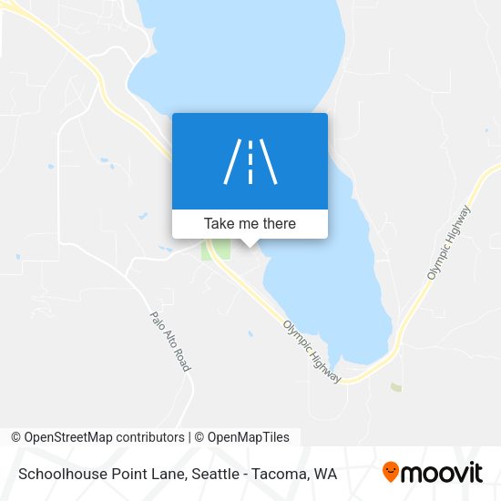Schoolhouse Point Lane map