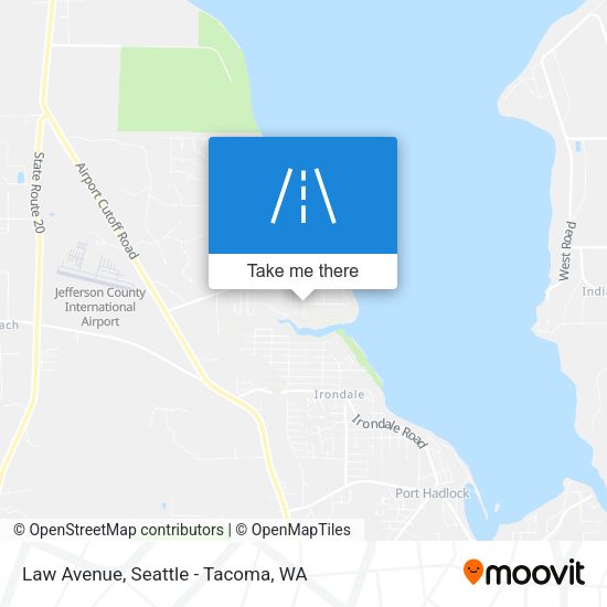 Law Avenue map