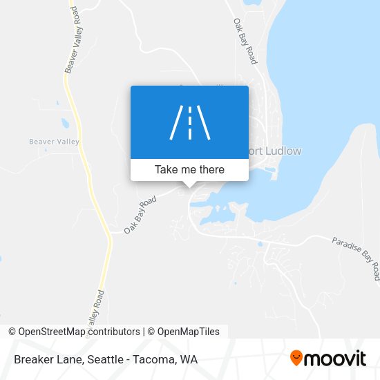 Breaker Lane map