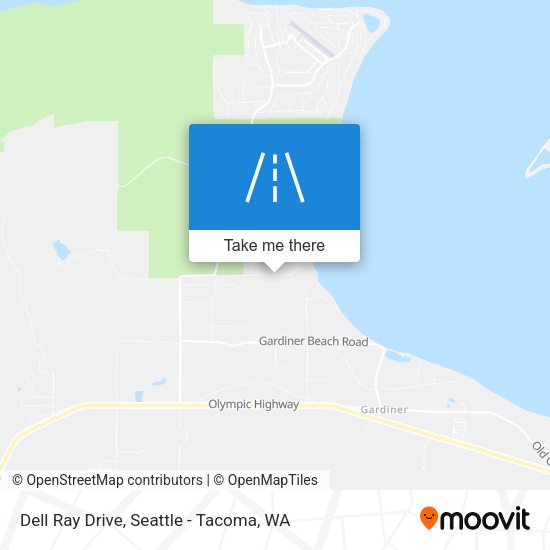 Mapa de Dell Ray Drive
