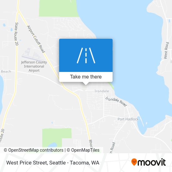 Mapa de West Price Street