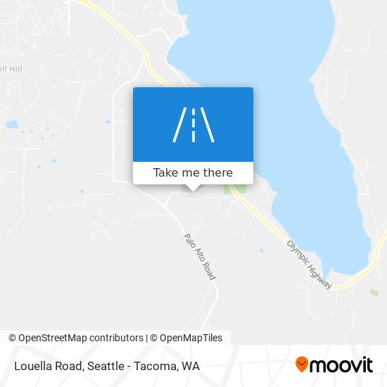 Louella Road map