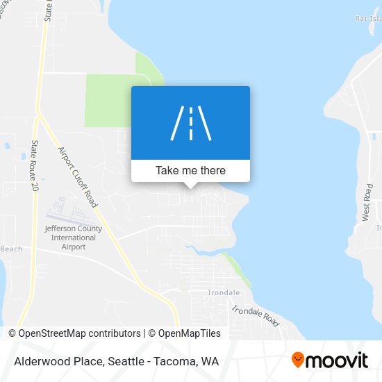 Mapa de Alderwood Place